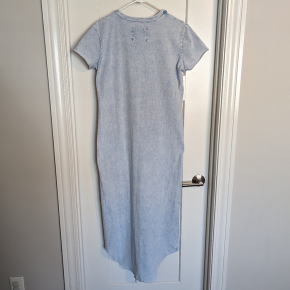 Frank & Eileen Harper Perfect Tee Maxi Dress - Mineral Blue Vintage Wash sz L - Picture 4 of 7